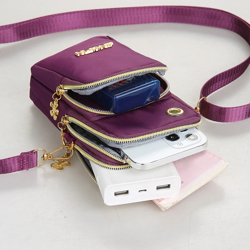 Crossbody Phone Pouch – Hands-Free Mini Bag for Running, Travel & Daily Use