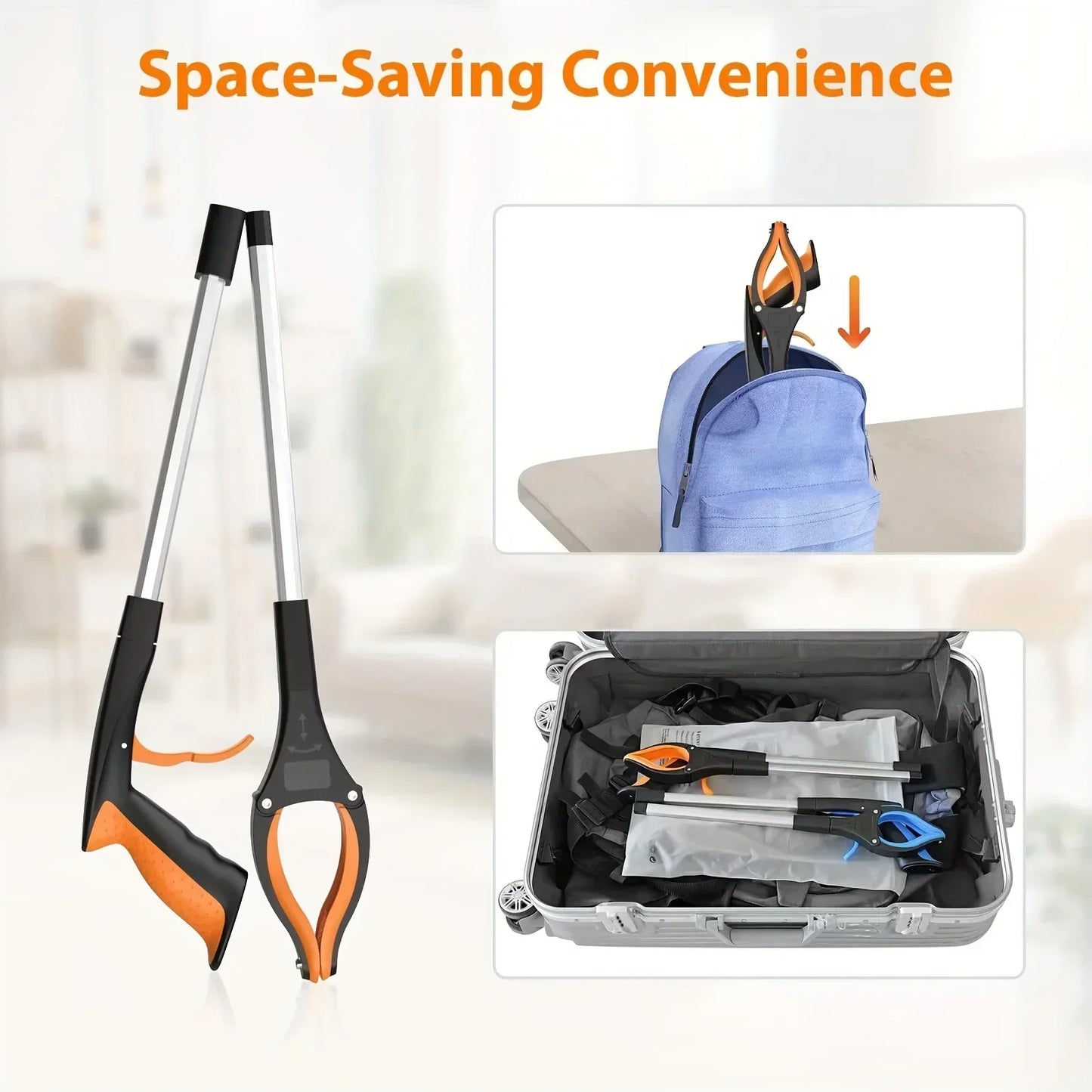 32" Rotating Grabber – Lightweight Reacher for Seniors & Daily Use