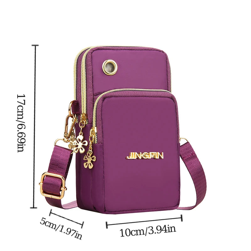 Crossbody Phone Pouch – Hands-Free Mini Bag for Running, Travel & Daily Use